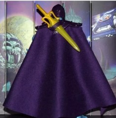 Custom Motu Classic Skeletor 1:12 Purple Cape Marvel Legend CAPE ONLY NOT fIGURE
