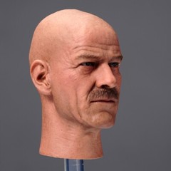 1/6 Scale Walter White Bryan Cranston Head Sculpt Model Toys