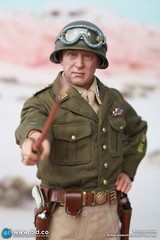 DID A80164+E60071 WWII US Army General George Patton & Accessory Kit 1/6 Model