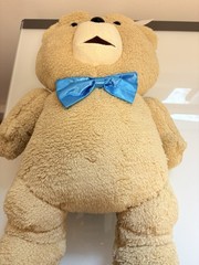 18″ Movie TED The Bear Plush Doll with Blue Tie Soft Animal Toy Kid’s Gift