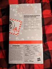 2022 Star Wars The Black Series MANDALORIAN WARRIOR Holiday Edition 6″ NEW
