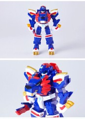 Miniforce Animal Tron LION & Volt Ranger Figure Beast Transforming Robot 2021