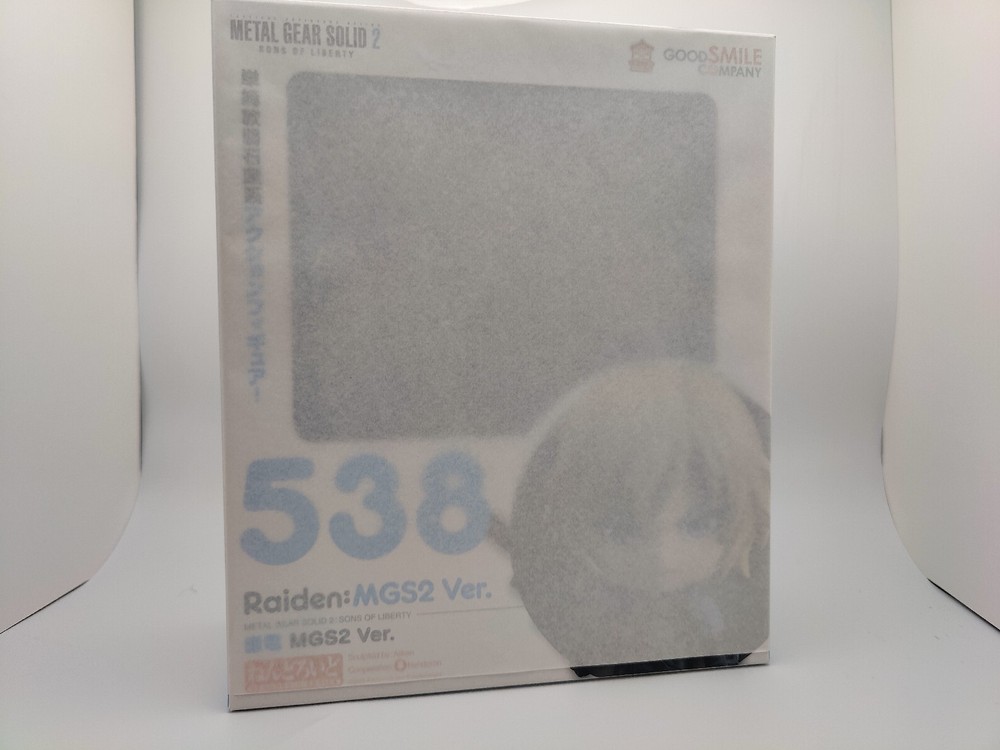 Good Smile Nendoroid 538 Metal Gear Solid 2 Sons of Liberty Raiden MGS2 Ver.