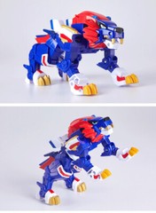 Miniforce Animal Tron LION & Volt Ranger Figure Beast Transforming Robot 2021