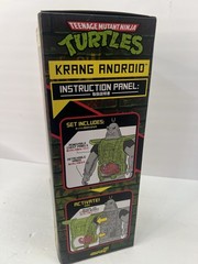 Super7 TMNT Krang Android Super Cyborg Action Figure Clear Articulated 2024 New