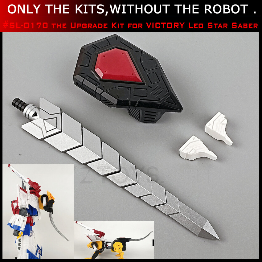 New Shockwave Lab SL-170 Shield Tail Fill Upgrade Kit For Victory Leo Star Saber