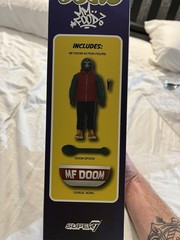 Super7 Reaction MF Doom 3.75″ Action Figure with Cereal Bowl and Spoon