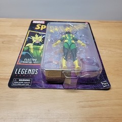 Spider-Man Marvel Legends Electro (Francine Frye) 6-Inch AF BY HASBRO