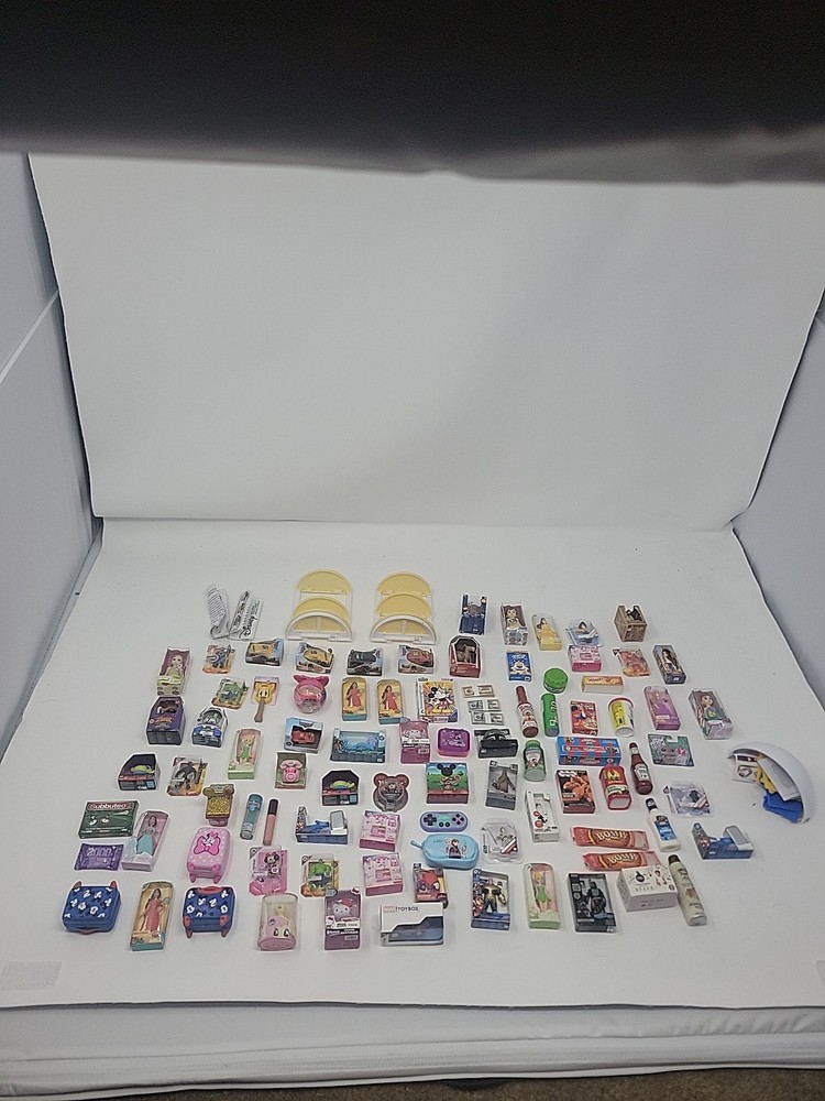 HUGE LOT of Zuru Mini Brands TOY Figures And Toy Store And Fill The Fridge Etc.