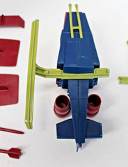 1986 GI Joe G.I. Joe Dreadnok Air Assault VTOL Jet Sears Lot Broken
