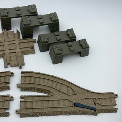 Thomas Trackmaster Track Lot Cross Track 3 Way Switch Mattel Track Pac