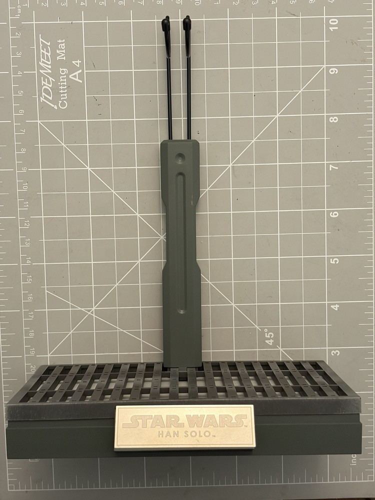 Hot Toys Star Wars Han Solo Deluxe 1/6 action figure base stand only