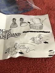 GONZO & RIZZO THE RAT Traction Car 1996 BK Muppets Treasure Island ( 1 Toy )