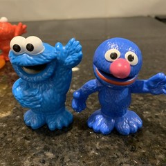 Sesame Street Workshop Lot Of 11 Figures 3” Tall Hasbro 2013-2021 EUC