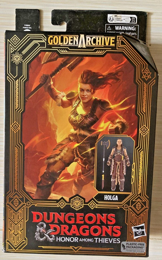 Dungeons & Dragons: Honor Among Thieves -Golden Archive- Holga Action Figure New