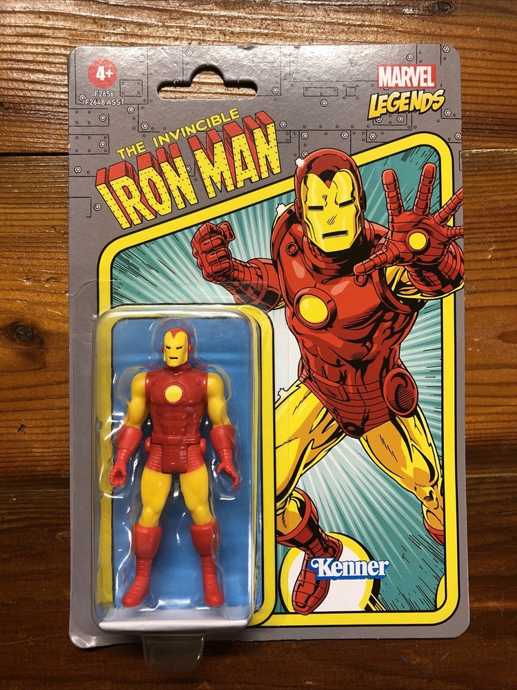 Kenner Marvel Legends Retro The Invincible Iron Man Action Figure NEW IN BOX