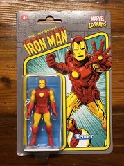 Kenner Marvel Legends Retro The Invincible Iron Man Action Figure NEW IN BOX