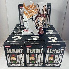 POP MART x Labubu The Monsters Almost Hidden Series Figure Sealed Bag Open Box