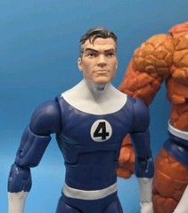 Marvel Legends Retro Fantastic Four Lot Of 4 Human Torch Thing Invisible Woman
