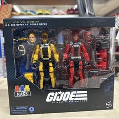 G.I. Joe Classified Series MASS Device GI Joe Diver Vs Cobra Diver 2-pack
