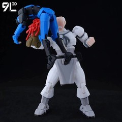 3D Printed Poseable Action Figure Multi-Jointed Mannequin Toy Model Gift