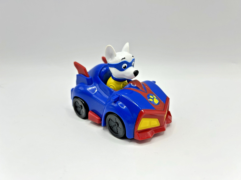 Paw Patrol Racer Apollo Super Car Rescue Vehicle Rare