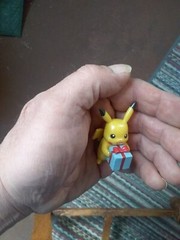 Pikachu Holding A Present Figure 2021 Jawares LLC Toy
