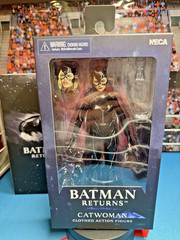 NECA BATMAN RETURNS CATWOMAN CLOTHED ACTION FIGURE 8″ MICHELLE PFEIFFER