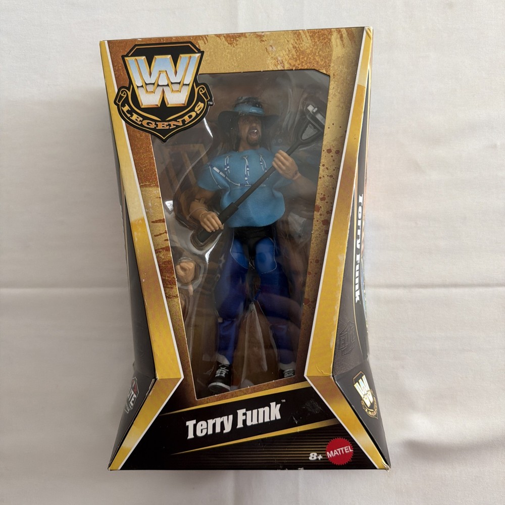 WWE Wrestling Elite Collection Legends Series 27 Terry Funk – Free Shipping