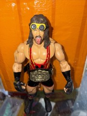 2008 WWF WWE Jakks Adam Bomb Classic Wrestling figure Series 19 WCW NWO AWA