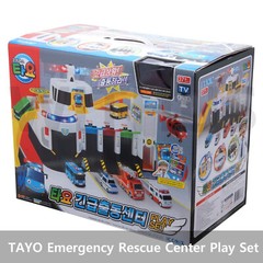Tayo the Little Bus Emergency Rescue Center Play Set ICONIX Genuine TAYO PLAYTOY