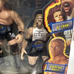 WWF JAKKS HARDCORE CHAMPIONS SUMMER SLAM 99 WRESTLING FIGURE SET WWE MANKIND