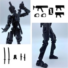 Elegant 5.54” T13 Articulated Figure – Customizable with 12 Unique Accessories