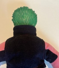 Vintage 13″ Plush Joker Doll Window Cling Plastic Face Retro Batman Villain