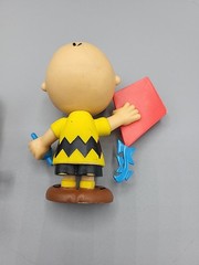 Lot Of 2 Peanuts Charlie Brown Lucy PVC Vinyl Figures JP Peanuts Used