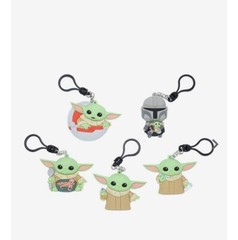 NIB Star Wars The Mandalorian The Child Bag Clip Set