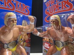 WWE LJN MATTEL SUPERSTARS HULK HOGAN TAN SKIN & Regular Figure Pair Two w/ Belt