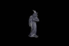 Halloween Witch 60mm black or orange plastic toy soldiers Marx playset
