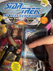 Playmates 1993 Star Trek The Next Generation Lieutenant Worf Action Figure
