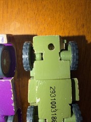 WOODEN DISNEY CARS PIXAR Wood FILMORE SARGE VW HIPPIE RAMONE Wooden