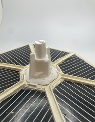 VINTAGE Star Wars IMPERIAL TIE FIGHTER PART WING STRUT KENNER Connector REPRO