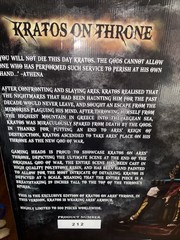 Gaming Heads God of War Kratos Throne Deluxe Edition Statue In Stock NEW 🔥