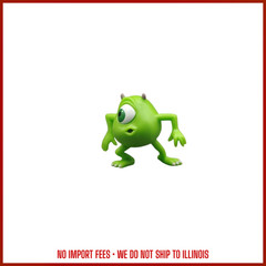 HOT SALE 3.2/4.3cm James Mike MrQ Sulley Action Figures Dolls Desktop Decor