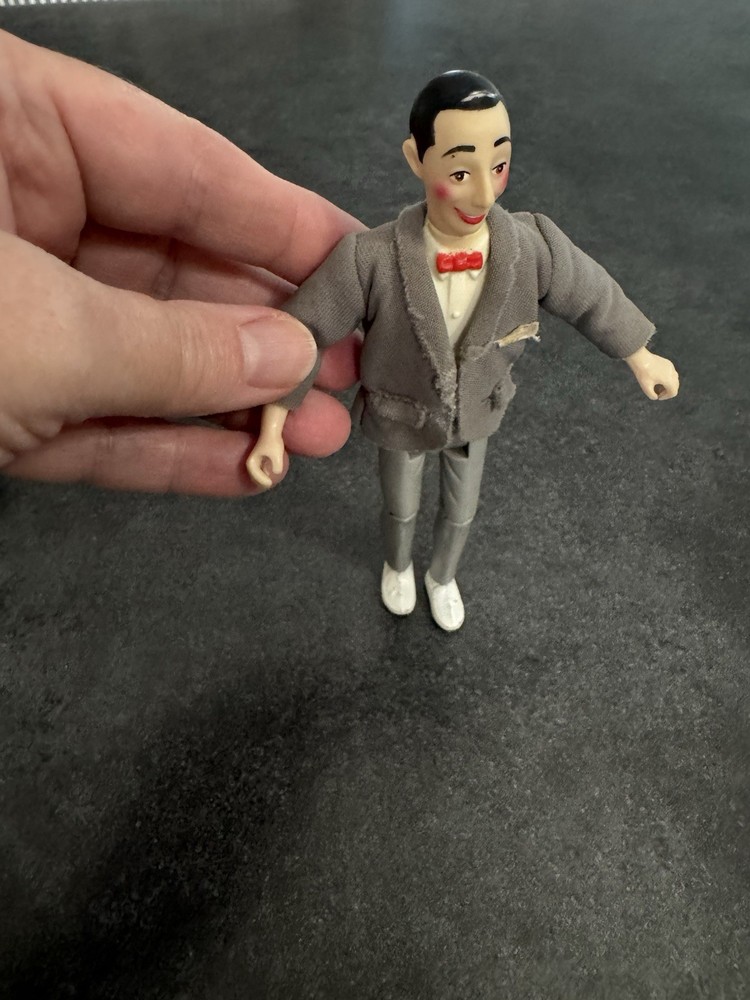1987 Matchbox Pee-Wee’s Playhouse Playset Peewee Herman Figure Vintage
