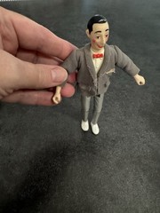 1987 Matchbox Pee-Wee’s Playhouse Playset Peewee Herman Figure Vintage