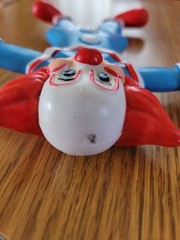 Larry Harmon’s Bozo The Clown 1987 Bendable Rubber 6″ Tall Toy Figure by Jesco –