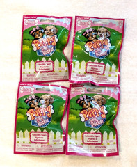 PUPPY IN MY POCKET BLIND BAG MYSTERY SURPRISE BAG LOT OF 4 NEW SEALED SERIES 3