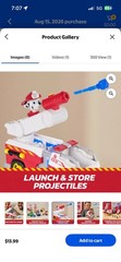 PAW Patrol Fire Rescue Marshall Rescue Fire Engine Fire Truck & Launcher New