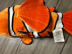 Disney Store Pixar Marlin Orange Fish Finding Nemo 18″ Plush Stuffed Animal