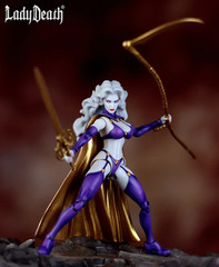 Coffin Comics LADY DEATH VIOLET Exclusive 6″ Action Figure